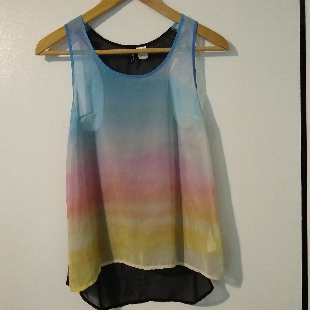 Sunset tank top